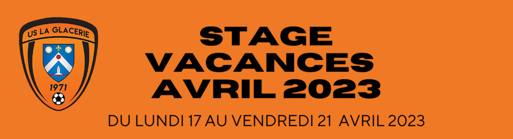 Lire la suite à propos de l’article STAGE VACANCES AVRIL 2023!